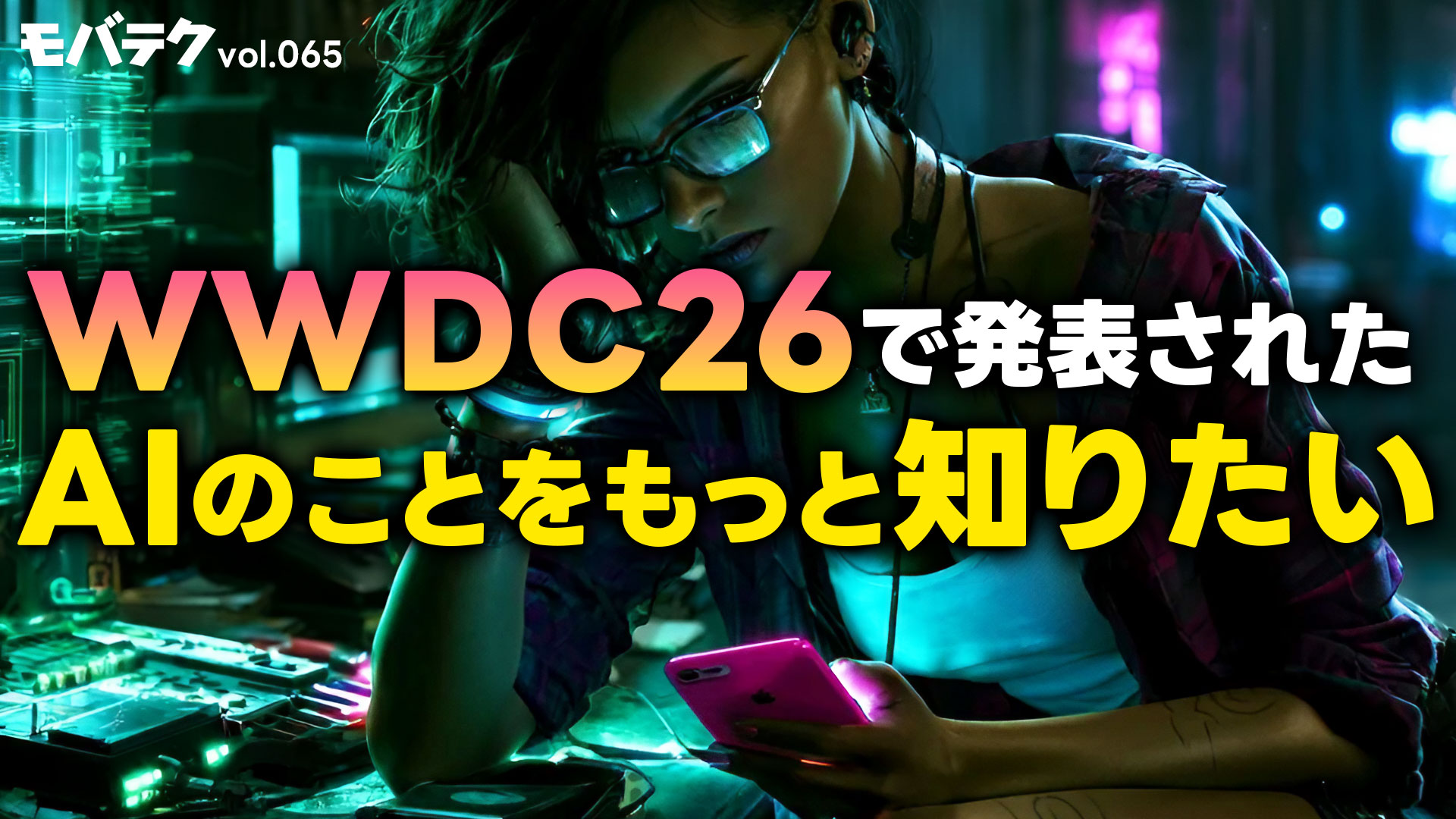 WWDC26で発表されたApple IntelligenceやSiri AIの情報を整理しました｜モバテク vol.065